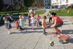 Otroci v Ljutomeru in Stročji vasi del Evropskega tedna mobilnosti 1